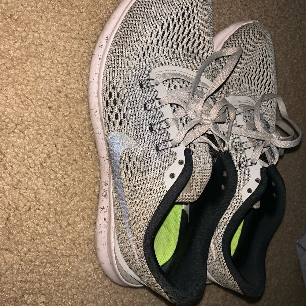 Grey Nike sneakers